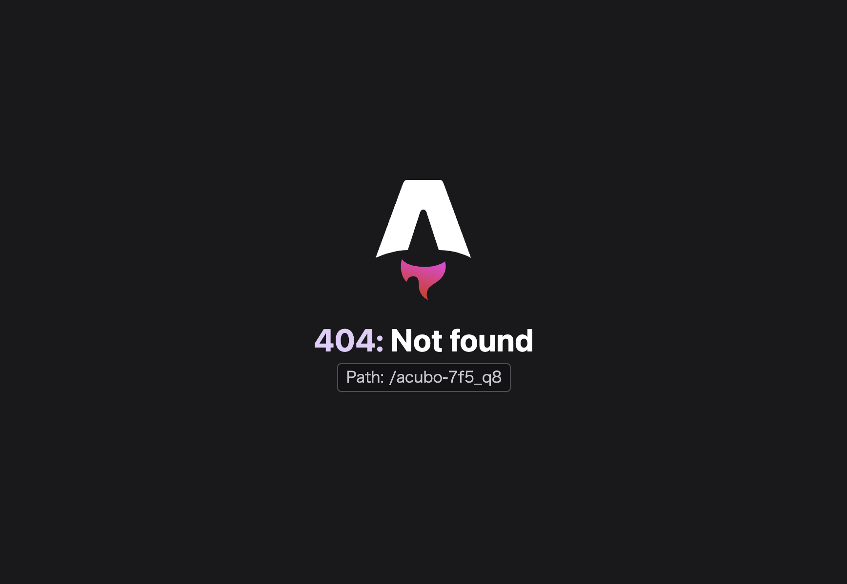 詳細画面は404が表示されている