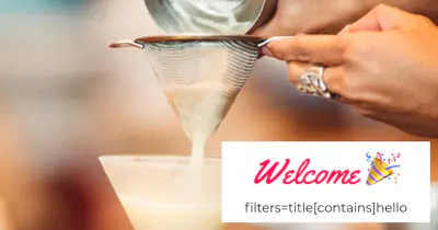 filters: コンテンツを絞り込んで取得できるようになりました
